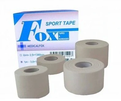 FOX SPORT TAPE-tejpovací páska porézní 2,5 cm x 13,8m (2ks)