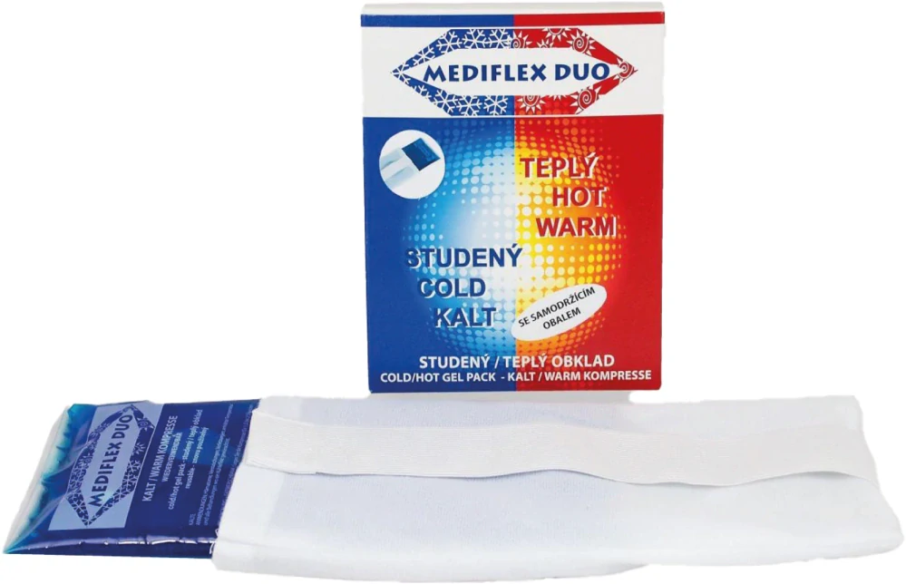 MEDIFLEX-gelový studený a teplý obklad 11x26 cm s obalem