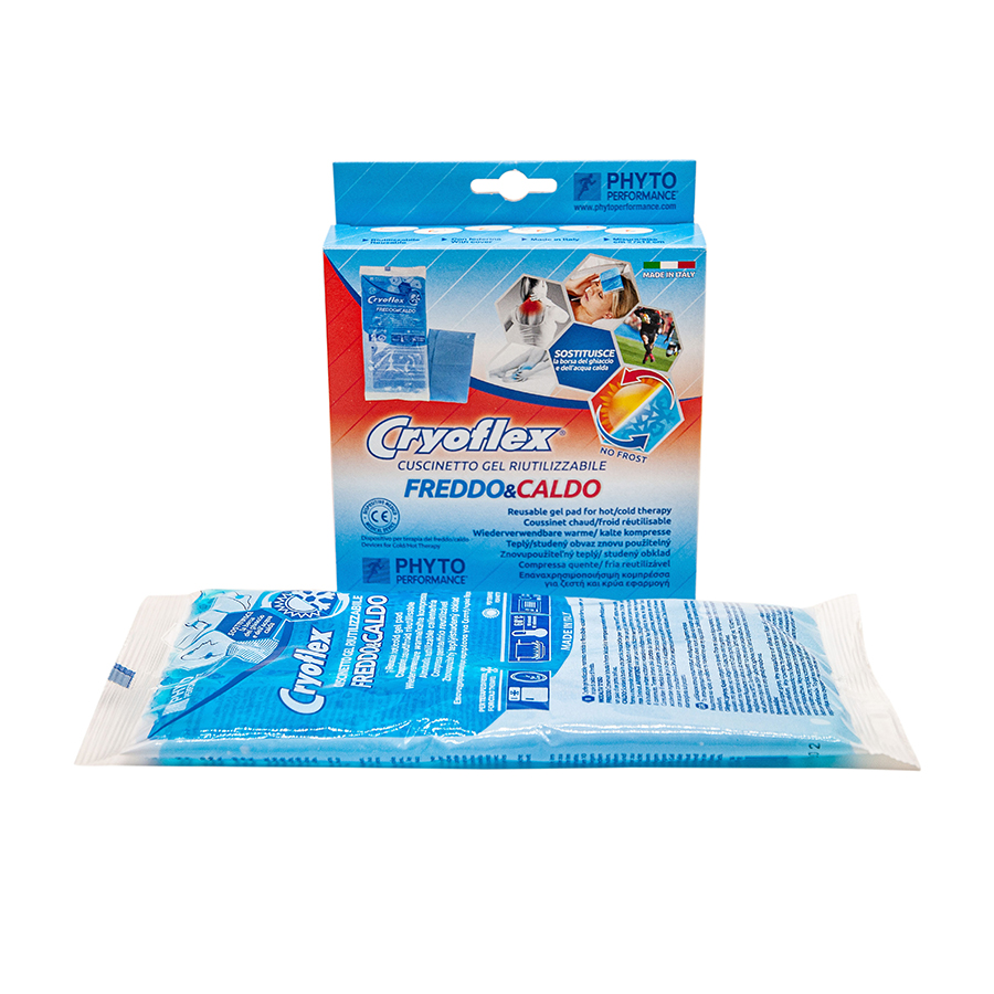 CRYOFLEX - gelový studený a teplý obklad 27x12 cm v krabičce