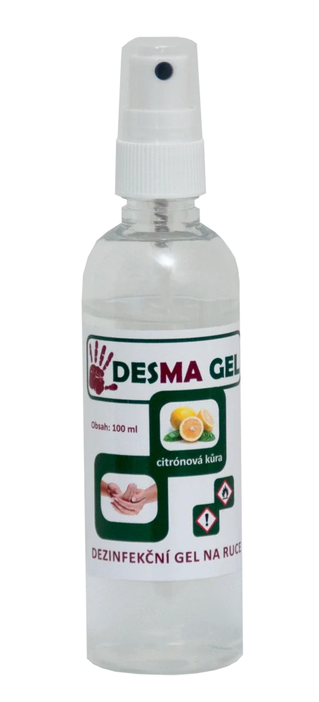 Desmagel - gel na ruce 100ml - citronová kůra