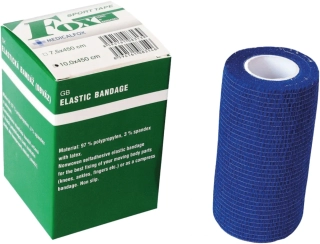 FOX ELASTIC BANDAGE- samodržící bandáž 10 cm x 4,5m